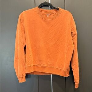 American Eagle Outfitters Rust Sweatshirt